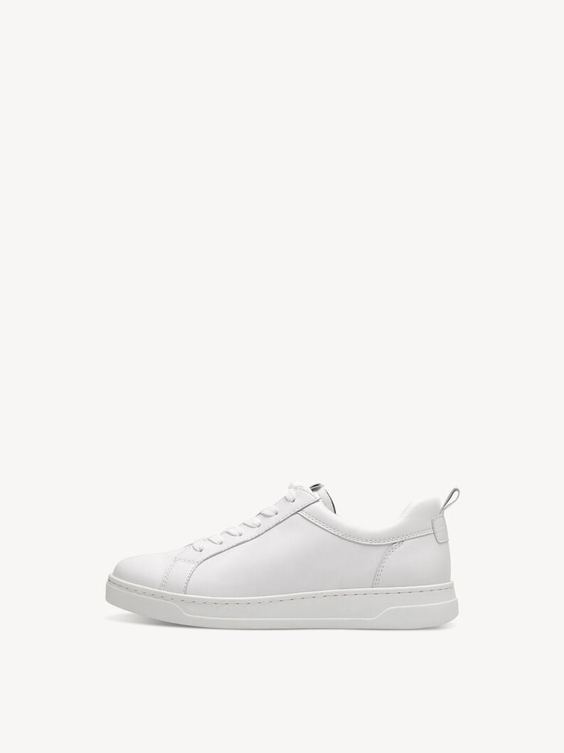 Tamaris | Ledersneaker - White | Offwhite